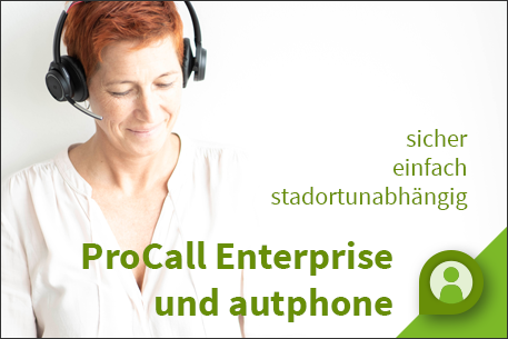 ProCall Enterprise und autphone Grafik