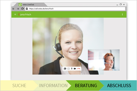 Professionelle Beratung mit LiveChat screenshot