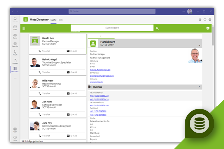 MetaDirectory Teams App Grafik