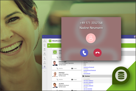 MetaDirectory mit MS Teams Grafik