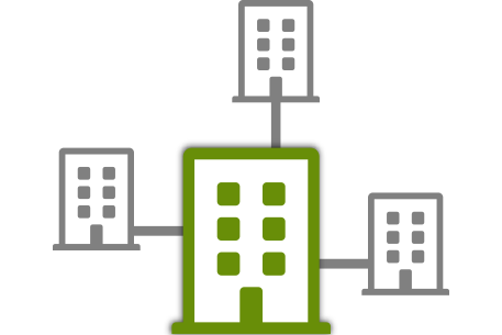 Icon ProCall DataCenter mehrere Standorte